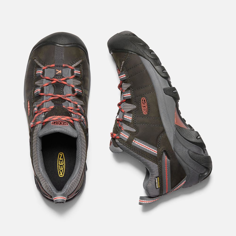 Chaussure de Randonnée Keen Femme Noir Marron | Targhee Ii Waterproof | USLEX-5102